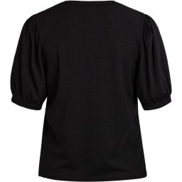 Object Maat M Objjamie S/s Top Tops & T-shirts Dames - Shirt - Zwart