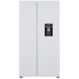 Exquisit SBS146-WS-041EW Amerikaanse koelkast Wit