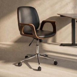 Bureaustoel walnoot Kare Design Patron