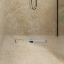 vidaXL Doucheafvoer 2-in-1 met 360° Sifon zilver 60 cm
