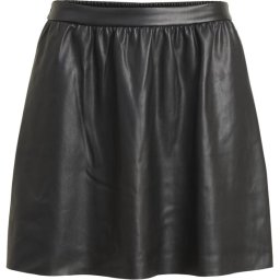 VILA Maat S - VIPEN COATED RW SKATER SKIRT - NOOS - Dames - Rokken