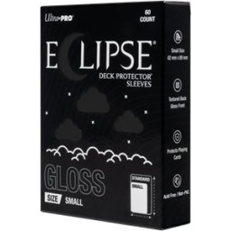 Eclipse Gloss Small Sleeves - Jet Black (60 stuks) - Boxed
