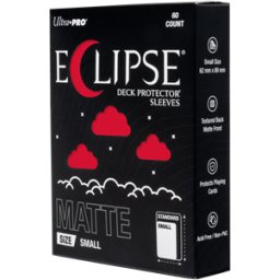Eclipse Matte Small Sleeves - Apple Red (60 stuks) - Boxed