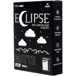 Eclipse Matte Small Sleeves - Arctic White (60 stuks) - Boxed