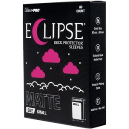 Eclipse Matte Small Sleeves - Hot Pink (60 stuks) - Boxed
