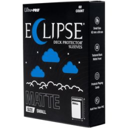 Eclipse Matte Small Sleeves - Pacific Blue (60 stuks) - Boxed