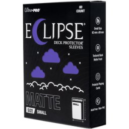 Eclipse Matte Small Sleeves - Royal Purple (60 stuks) - Boxed