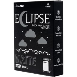 Eclipse Matte Small Sleeves - Smoke Grey (60 stuks) - Boxed