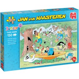 Jan van Haasteren Junior 23 - Trampoline Springen Puzzel (150 stukjes)