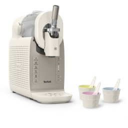 Tefal Freezi IG801A - Softijsmachine & frozen drinks - 5 programma's: Softijs, Frozen Yoghurt, Slushies, Milkshakes, Cocktails - Ingebouwde koeler - Klaar in 30 minuten - Inclusief Accessoires