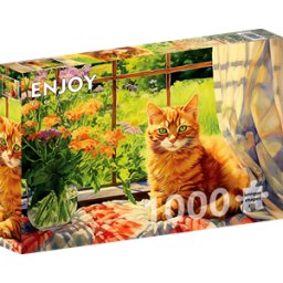 Country Kitchen Kitty Puzzel (1000 stukjes)