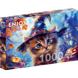 Little Witch Cat Puzzel (1000 stukjes)