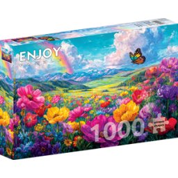 Rainbow Meadow Puzzel (1000 stukjes)