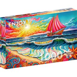 Sailing at Sunrise Puzzel (1000 stukjes)