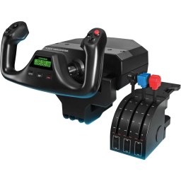 Logitech G Saitek Pro Flight yoke met throttle