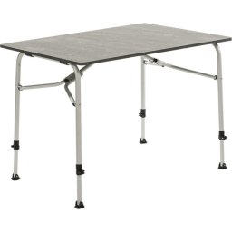 Travellife Sorrento Campingtafel honeycomb dark grey 120 x 80 - Stabiel en lichtgewicht frame - Draagtas inbegrepen