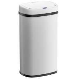 Sensor afvalbak Wit roestvrij staal 40L