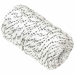 vidaXL Multifunctioneel gebruikstouw 2 mm 500 m Wit Polyester