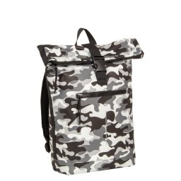 New Rebels Mart New York Camouflage Army 21L Rugtas Rolltop Waterafstotend Laptop 15.6"