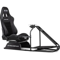 Next Level Racing - GTRacer 2.0 Cockpit - Verstelbare Pedalen - Handremsteun - Zwart