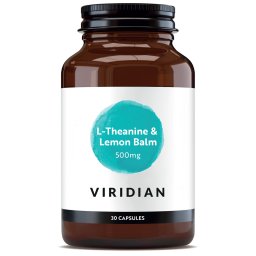 Viridian L-theanine & Lemon Balm Capsules