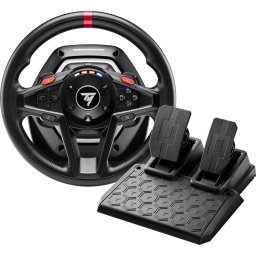 Thrustmaster T128-P - Racestuur en Pedalen - Force Feedback & Magnetische Flippers - Voor PS5/PS4/PC - Geschikt voor Forza Horizon 6 (PC)