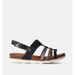 Marco Tozzi - Maat 39 - Sandalen - Zwart