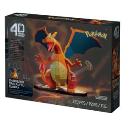 4D Build - Pokemon - Charizard (223 stukjes)