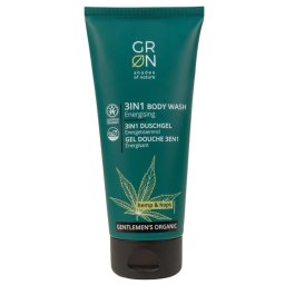 GRN Gentlemen's Organic 3-in-1 Body Wash Hennep & Hop