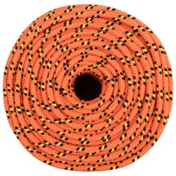 vidaXL Multifunctioneel gebruikstouw 10 mm 500 m Oranje PP