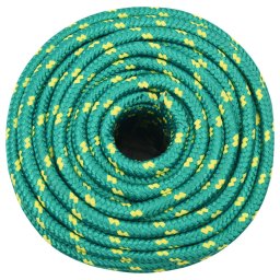 vidaXL Multifunctioneel gebruikstouw 12 mm 50 m Groen PP