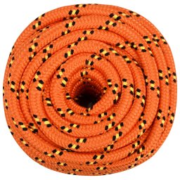 vidaXL Multifunctioneel gebruikstouw 20 mm 25 m Oranje PP
