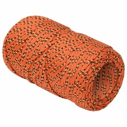 vidaXL Multifunctioneel gebruikstouw 2 mm 50 m Oranje PP