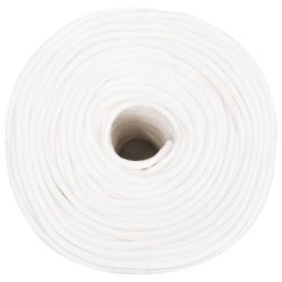 vidaXL Multifunctioneel gebruikstouw 6 mm 500 m Wit PP