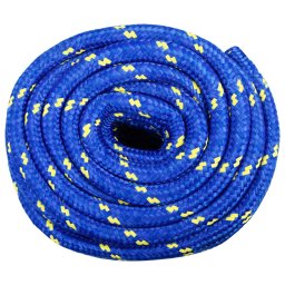 vidaXL Multifunctioneel gebruikstouw 20 mm 25 m Blauw PP