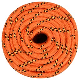 vidaXL Multifunctioneel gebruikstouw 18 mm 25 m Oranje PP