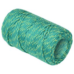 vidaXL Multifunctioneel gebruikstouw 2 mm 250 m Groen PP
