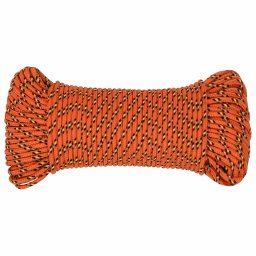 vidaXL Multifunctioneel gebruikstouw 4 mm 50 m Oranje PP