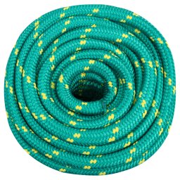 vidaXL Multifunctioneel gebruikstouw 20 mm 100 m Groen PP