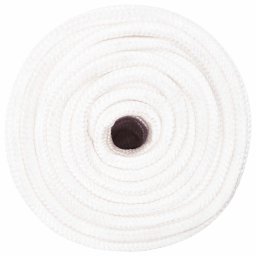 vidaXL Multifunctioneel gebruikstouw 12 mm 50 m Wit PP