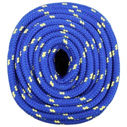 vidaXL Multifunctioneel gebruikstouw 16 mm 25 m Blauw PP