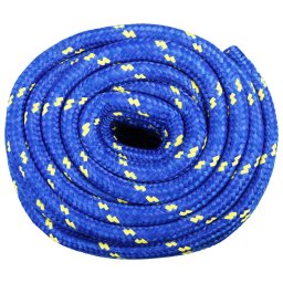 vidaXL Multifunctioneel gebruikstouw 20 mm 50 m Blauw PP