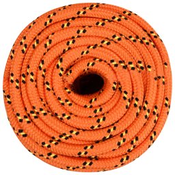 vidaXL Multifunctioneel gebruikstouw 18 mm 50 m Oranje PP