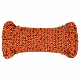 vidaXL Multifunctioneel gebruikstouw 5 mm 50 m Oranje PP