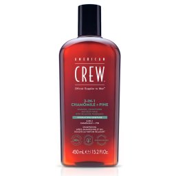 American Crew 3-in-1 Chamomile + Pine Shampoo, Conditioner & Bodywash
