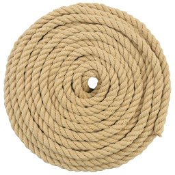 vidaXL Multifunctioneel gebruikstouw 12 mm 250 m Naturel PP