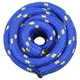 vidaXL Multifunctioneel gebruikstouw 50 mm 25 m Blauw PP