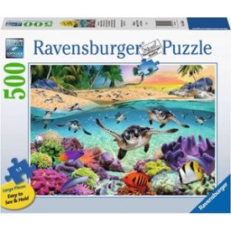 Baby Zeeschildpadden Puzzel (500 XL stukjes)