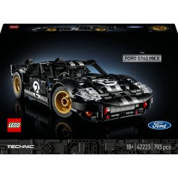 LEGO Technic 1966 Ford GT40 MKII Racewagen - Vintage Auto Bouwpakket voor Volwassenen - 42223