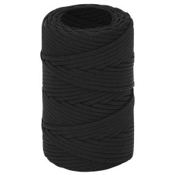 vidaXL Boottouw 2 mm 100 m polypropeen zwart
